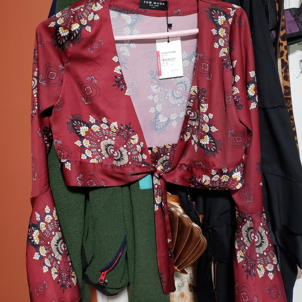 Few moda new york crop top